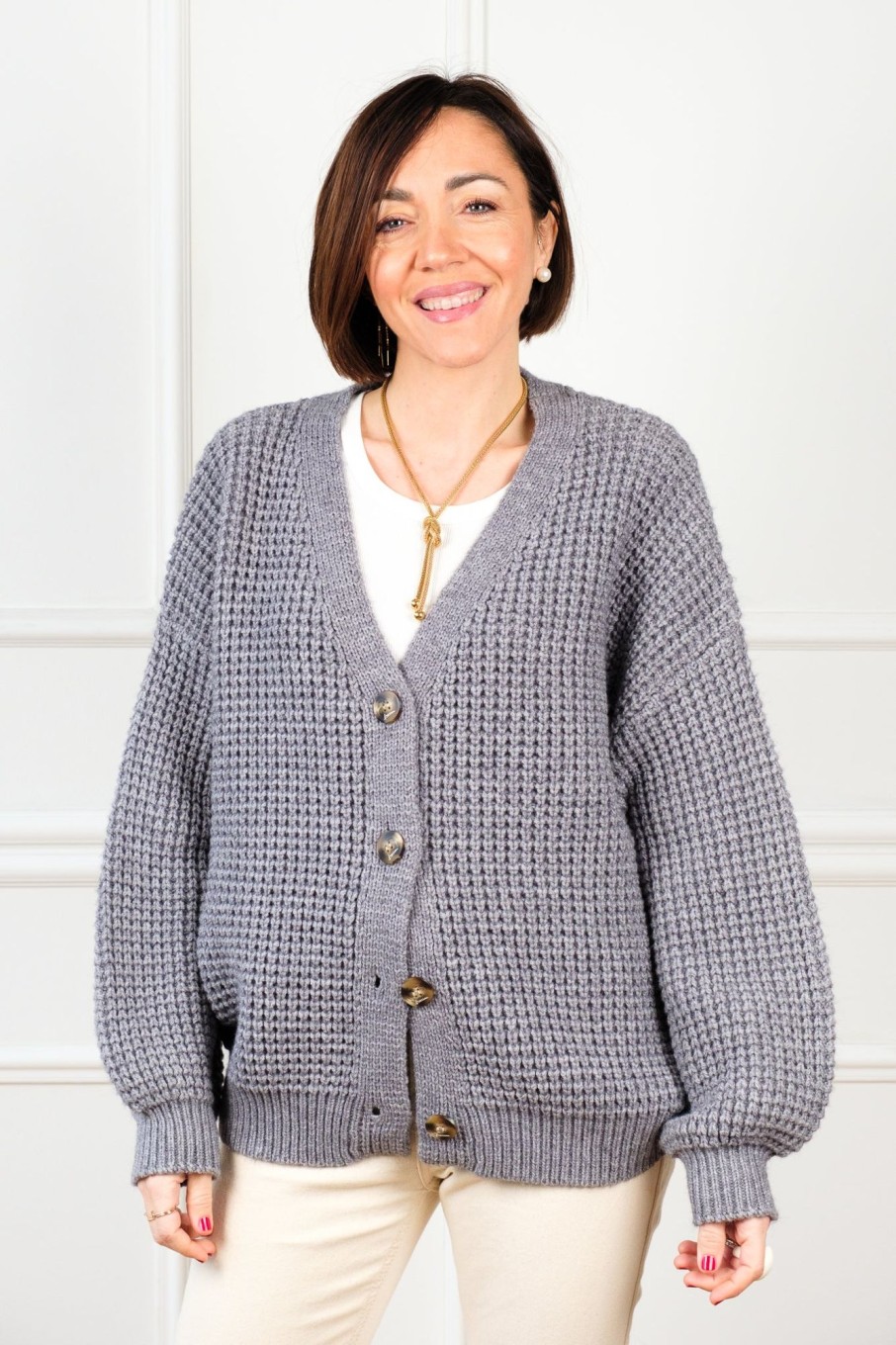 Abbigliamento Il Camerino | Cardigan Vaniglia