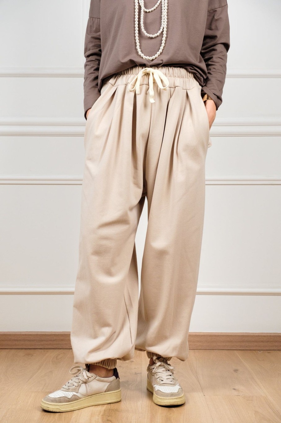 Abbigliamento Il Camerino | Pantalone Tuta Jogger Felpato