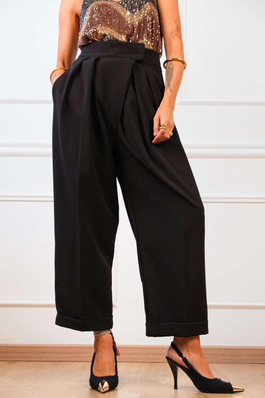 Abbigliamento Il Camerino | Pantalone Anice