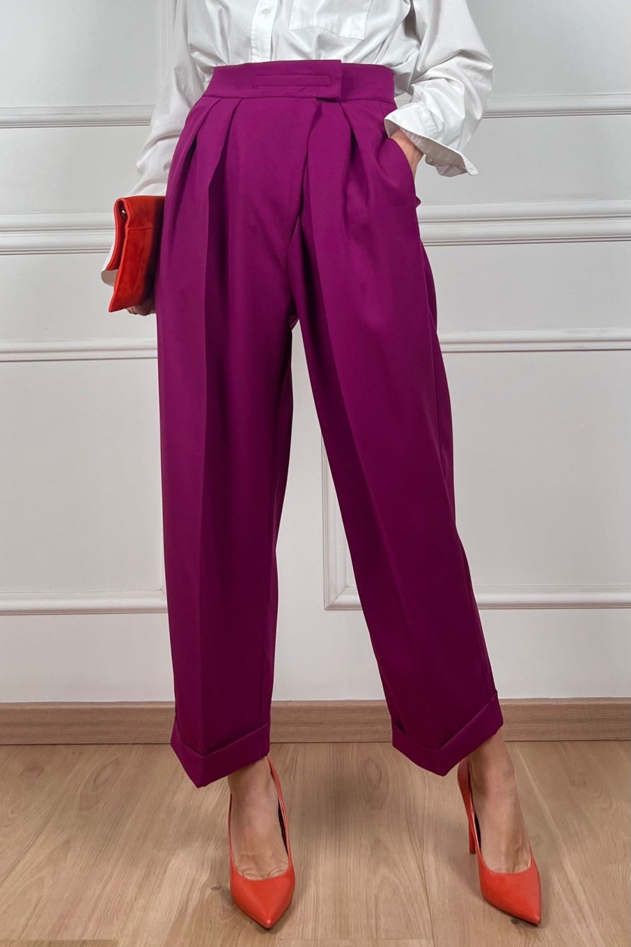 Abbigliamento Il Camerino | Pantalone Anice